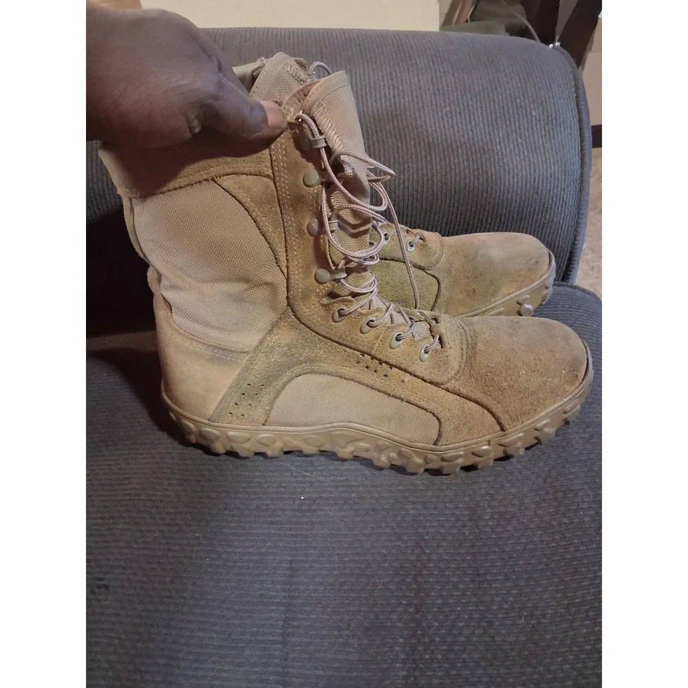 Rocky S2V Tactical Military Boots Steel Toe Coyote Brown RKC053 Mens 12 W